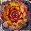 Sempervivum sp.03-Kövirózsa